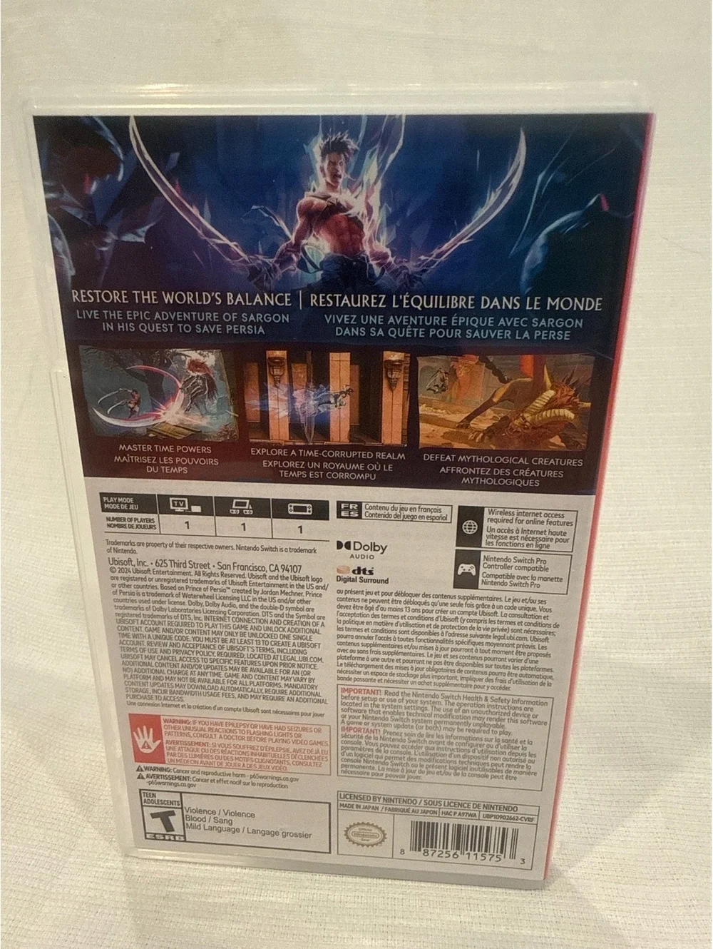 Prince of Persia: The Lost Crown - Nintendo Switch Game